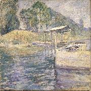 John Henry Twachtman Reflections oil painting on canvas